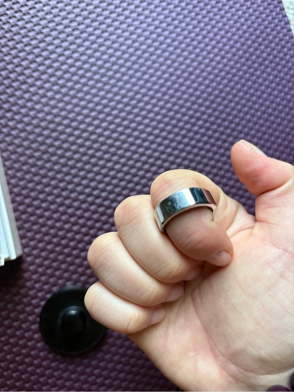 Oura Ring Gen 3 Heritage Silver Size 8 Complete Original Packaging Functional